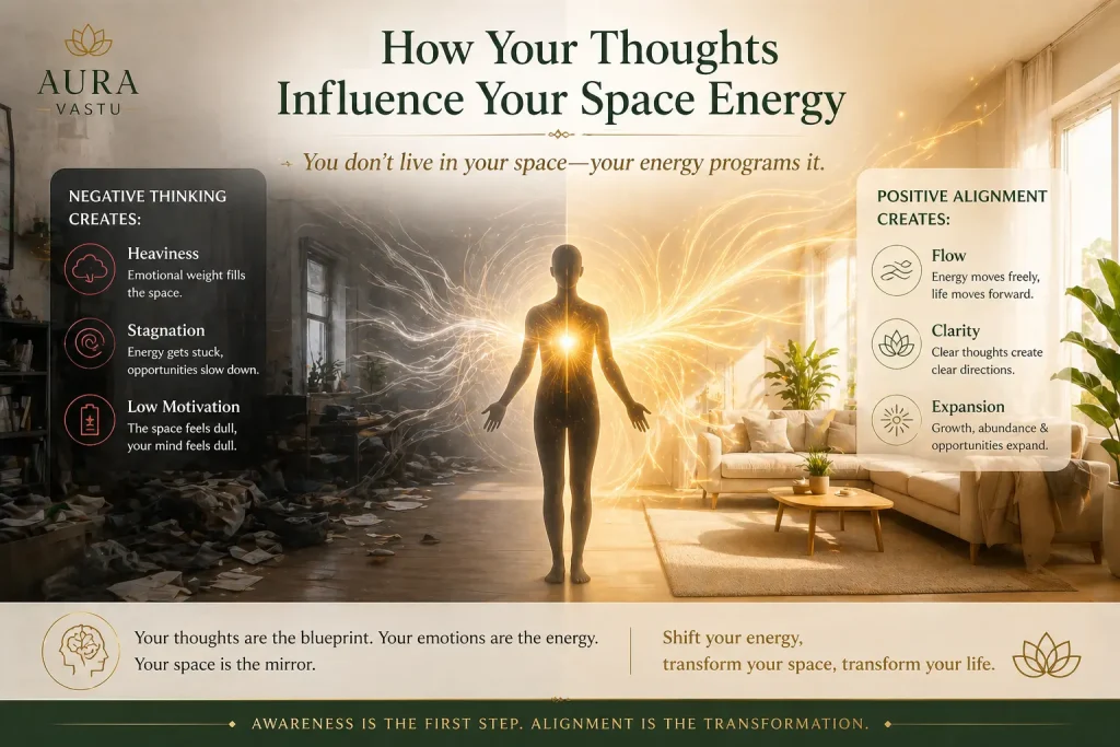 How Your Thoughts Influence Your Space Energy